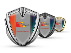 Toyota Auto Car Badge Minimal Style Universal Fit